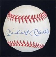 Mickey Mantle autographed baseball-no COA