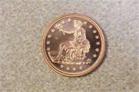 One Ounce Copper Round