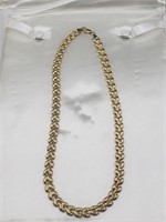 14k Yellow Gold Milor Italy 18in Necklace 18.0g