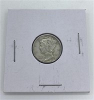 1943 Mercury Silver Dime Coin