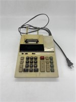 Vintage Sharp Printing Calculator