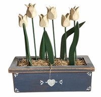 Wooden Tulip Box