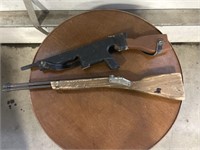 Wooden gun wallDecor