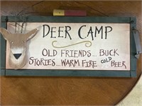 Deep camp sign