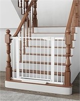 Cumbor 29.7"-40.6" Baby Gate For Stairs, Dog Gat