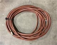 3/8" air hose (about 50') not tested