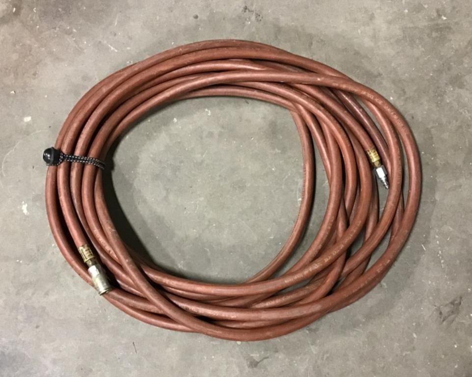 3/8" air hose (about 50') not tested