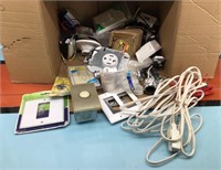 Box of electrical (many new)