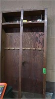 Wood Gun Cabinet& Contents(doors need attached)