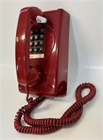 DESIRABLE RETRO NORTHERN ELECTRIC RED WALL PHONE