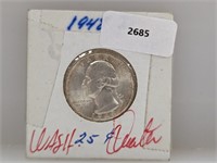 1948-S 90% Silver Washington Quarter