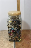 Large Jar of Buttons