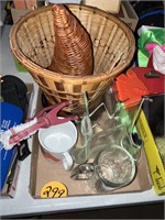 Basket & Glass Items