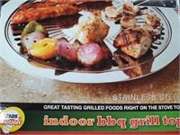 Indoor BBQ Grill Top - Grill Food Right on the