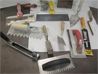Assorted Lot of Scrapers and Hand Tools