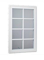 Tafco. Window 24 in x 48 in vinyl casement window