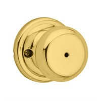 C1323  Kwikset Juno Bed/Bath Door Knob in Polished