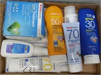 Lice treatment, sunscreen lot