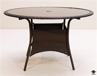 Patio Table w/Glass Top