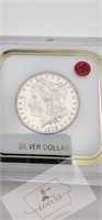 1898- Silver Morgan Dollar Slabbed Coin