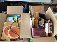 Assorted office and school supplies