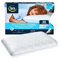 $150  Serta Soothing Cool Gel Memory Foam Pillow