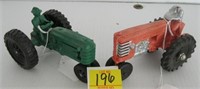 2 COLLECTIBLE SMALL TRACTORS
