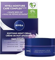 NIVEA Soothing Night Cream, 24H Moisture 50 mL |