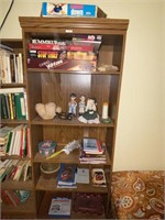 Shelf with contents/games