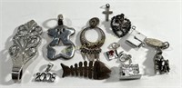 Sterling Silver Jewelry Pendants, Pins, & More