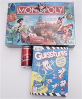 Monopoly Disney et jeu Guessture