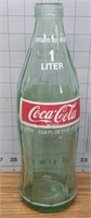 Coca-Cola glass 1 L bottle