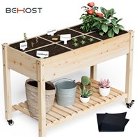 B5760  BEHOST Raised Garden Bed w/ Bed Liner