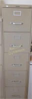 5-Drawer File Cabinet, Tan