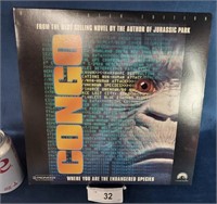 CONGO - movie laser disc