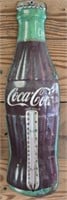 Vintage metal Coca-Cola thermometer