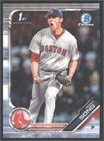 Shiny Parallel RC Noah Song Boston Red Sox