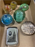 Glass Paperweights