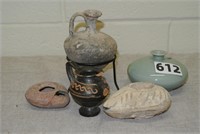 Oil Lamps And Jars