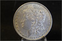 1889-O Morgan Silver Dollar