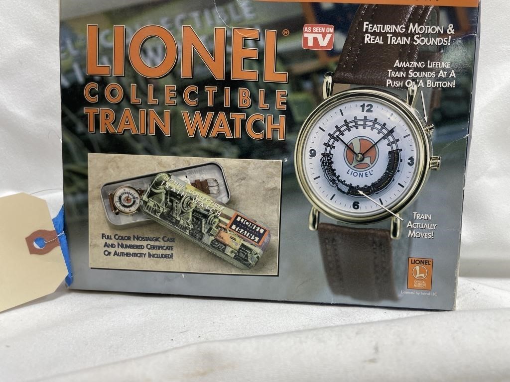 Lionel Collectible Train Watch NIB