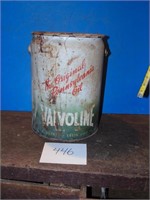 Valvoline Oil Tin