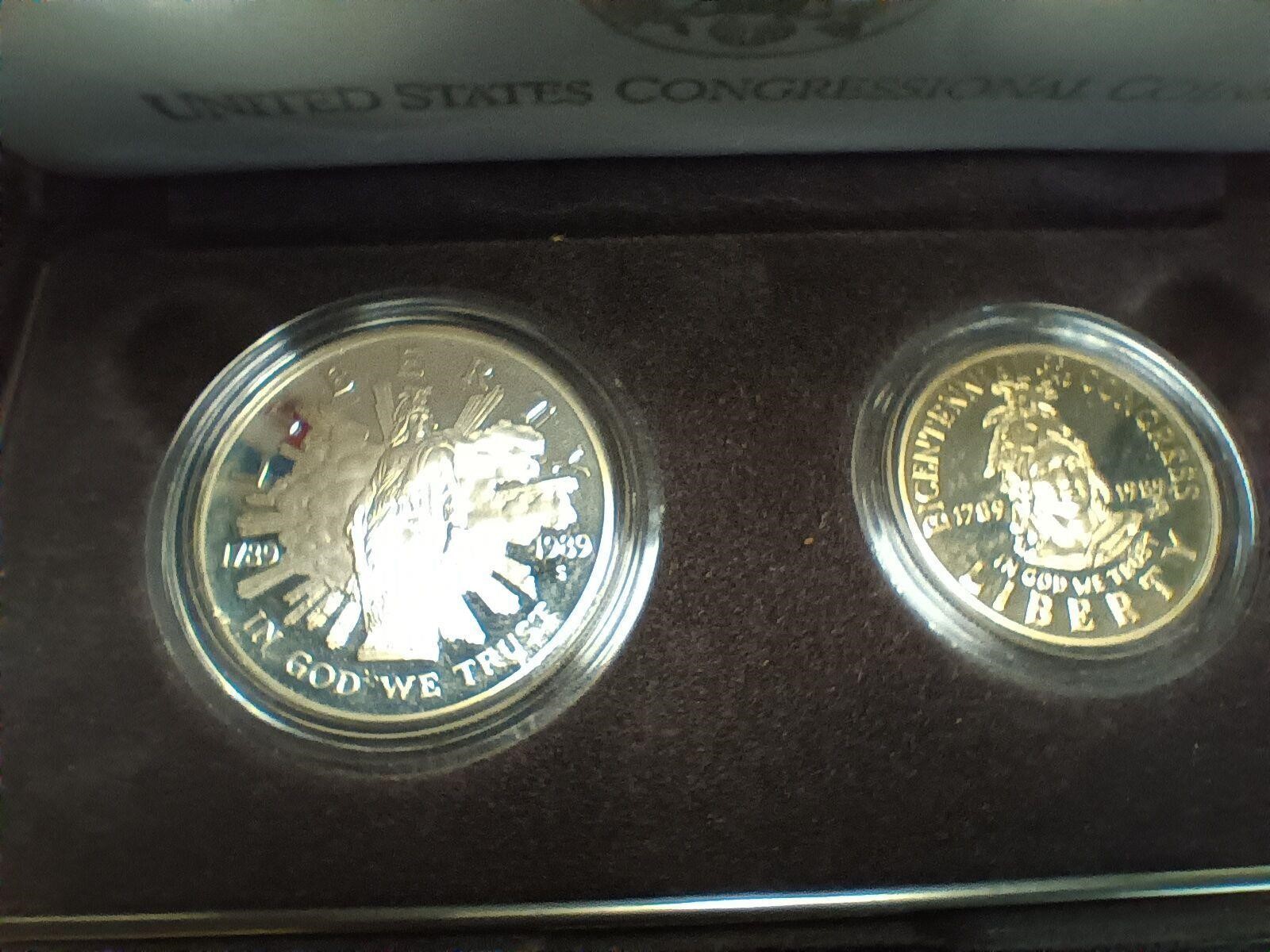 1989 Silver Congressional Coin Set