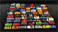 70 Die-cast Cars Hot Wheels Matchbox + Others