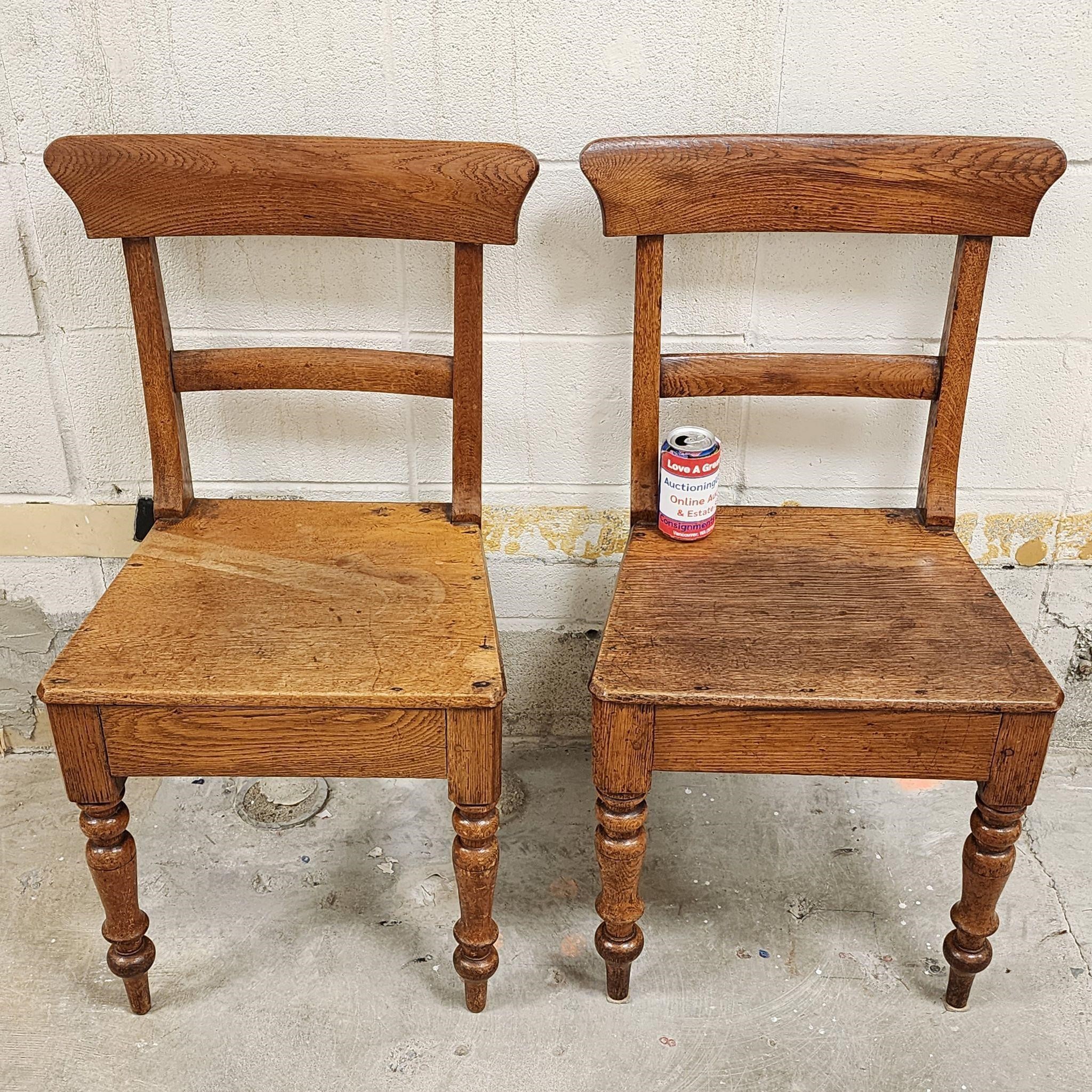 2 Tasmanian Harlequin Spade Back Chairs Circa 1850