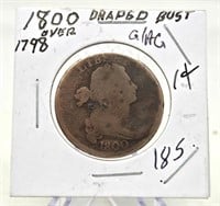 1800/98 Cent G/AG (Corrosion/Cleaned)