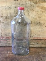 Laurel Kerosine Embossed Bottle with Lid