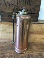 Polished Vintage Fire Extinguisher