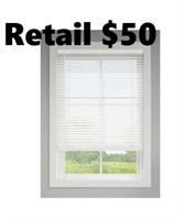 LEVOLOR Trim+Go White Faux Wood Blinds