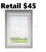 Project Source White Vinyl Light Mini-blinds